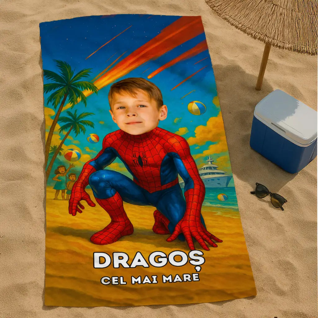 Spiderman - Prosop pentru Copii cu Fața Lor