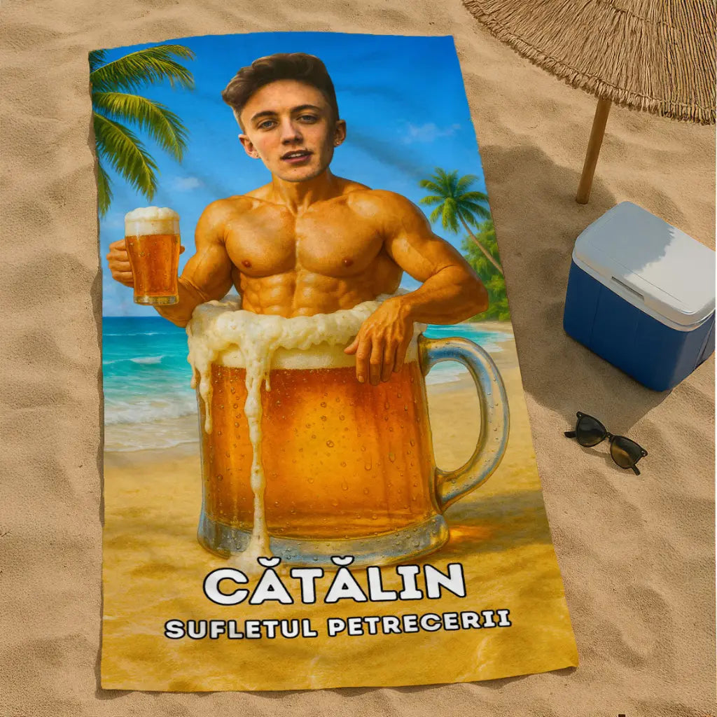Cu Poza Ta - Prosop de Plajă