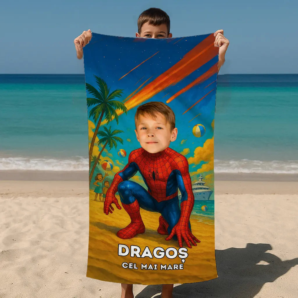 Spiderman - Prosop pentru Copii cu Fața Lor