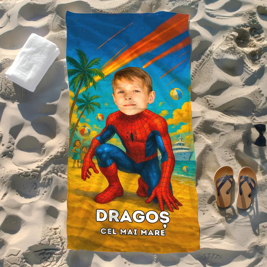 Spiderman - Prosop pentru Copii cu Fața Lor