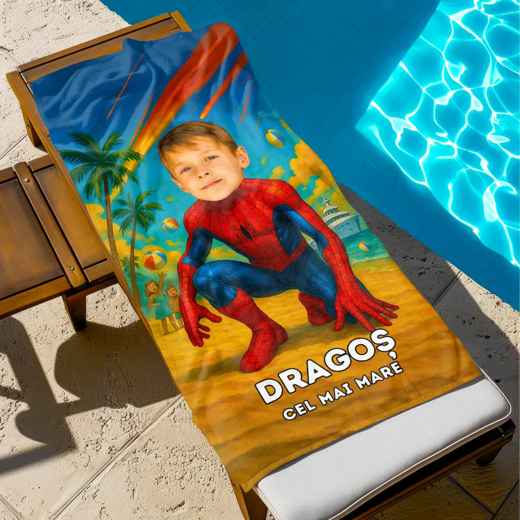 Spiderman - Prosop pentru Copii cu Fața Lor