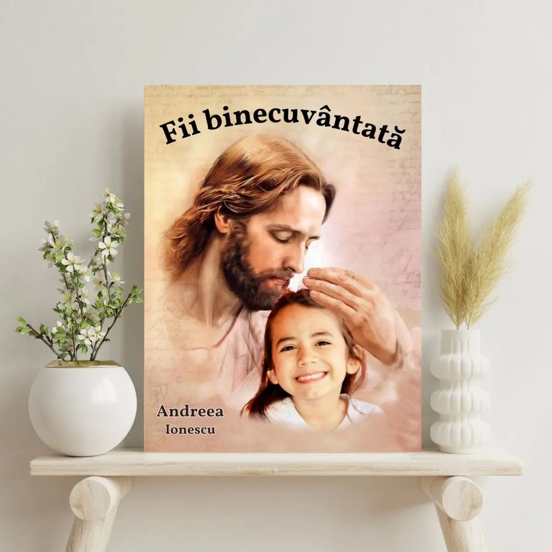 Binecuvântarea lui Isus - Cu Fotografia Ta