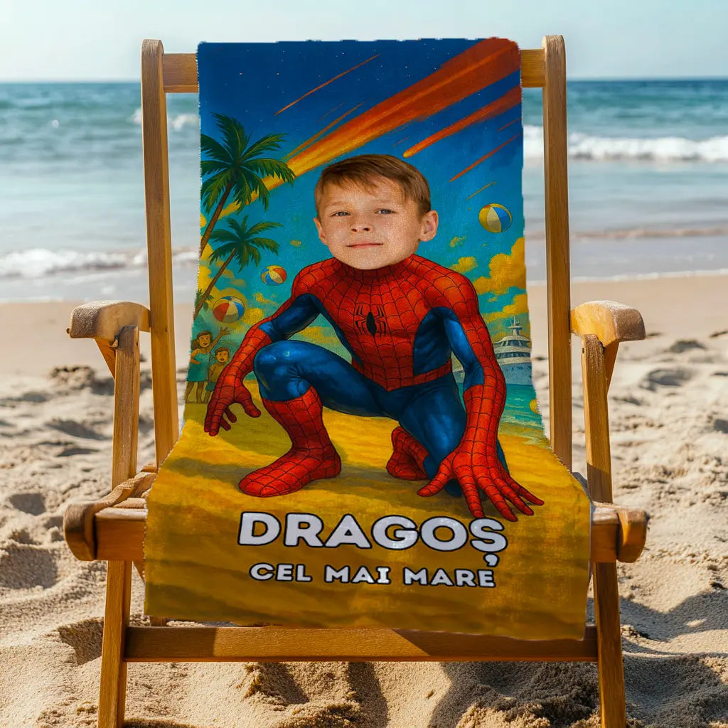 Spiderman - Prosop pentru Copii cu Fața Lor