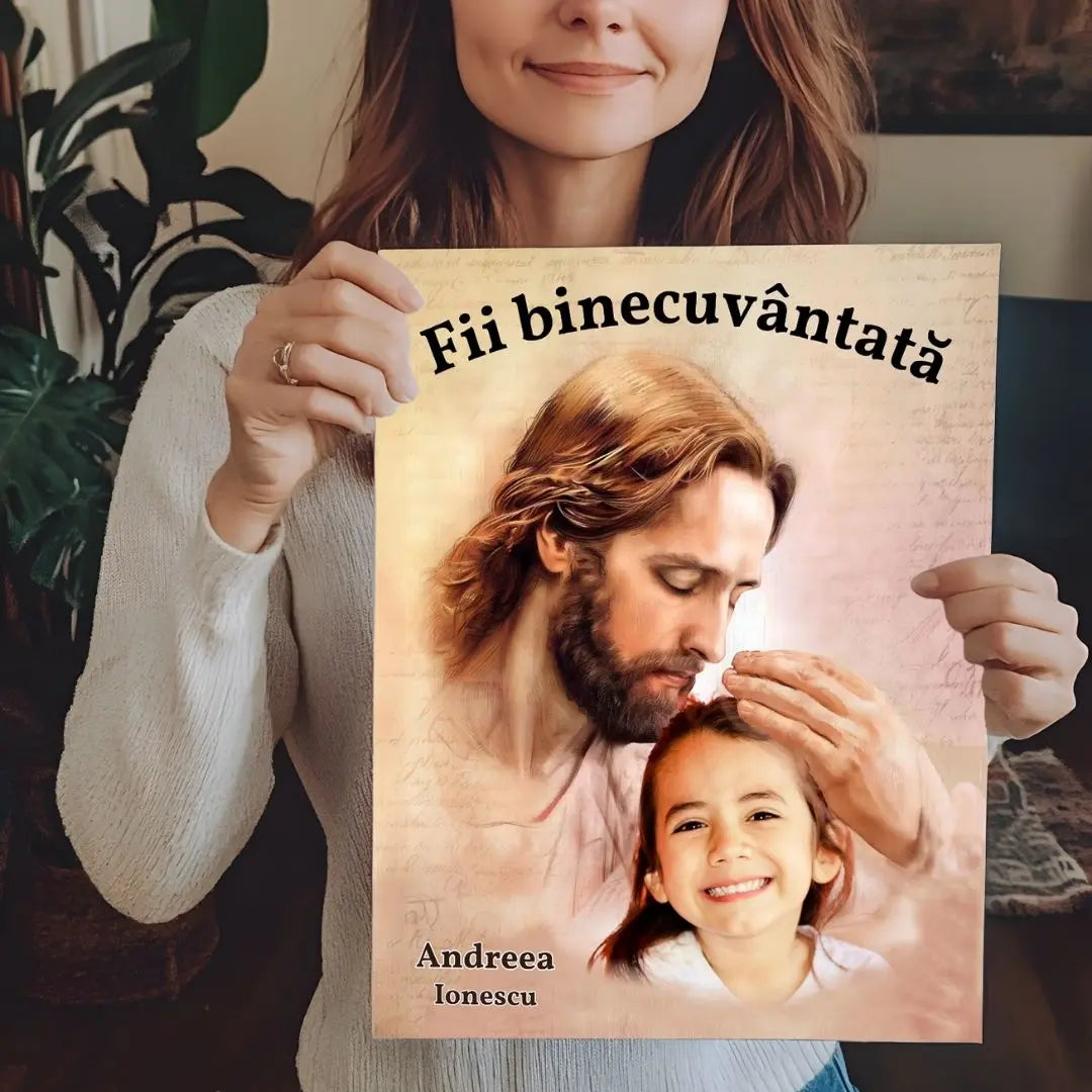Binecuvântarea lui Isus - Cu Fotografia Ta