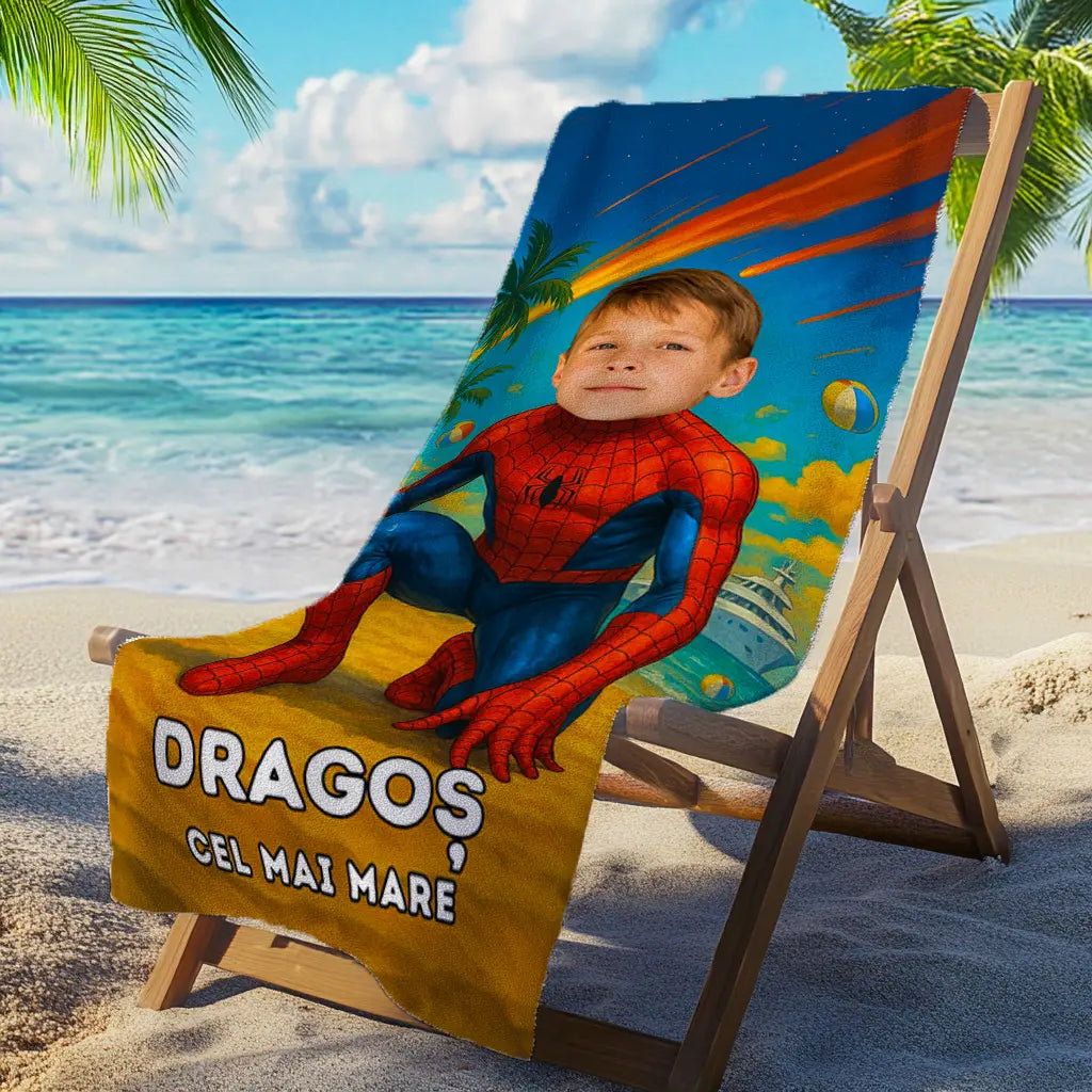 Spiderman - Prosop pentru Copii cu Fața Lor