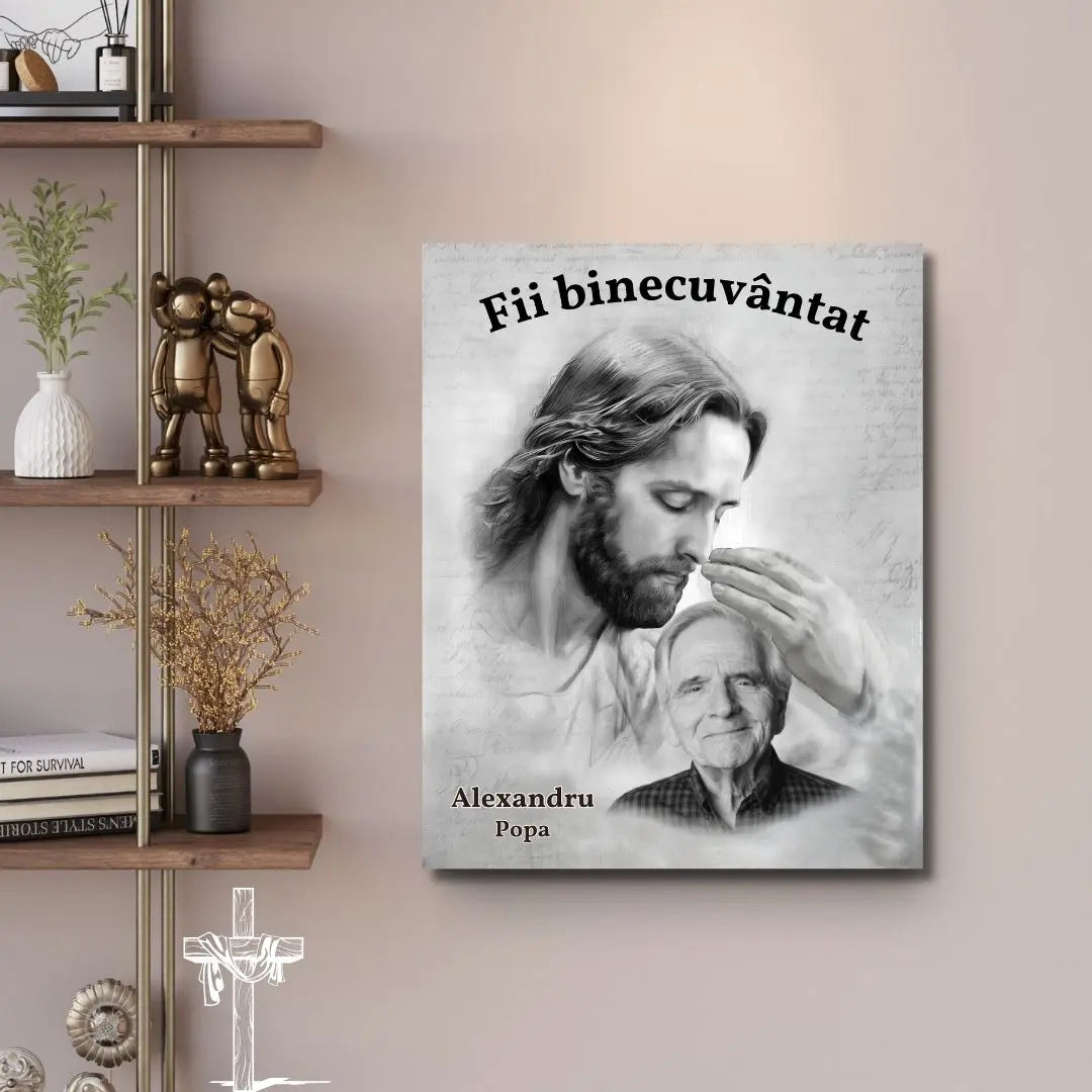 Binecuvântarea lui Isus - Cu Fotografia Ta