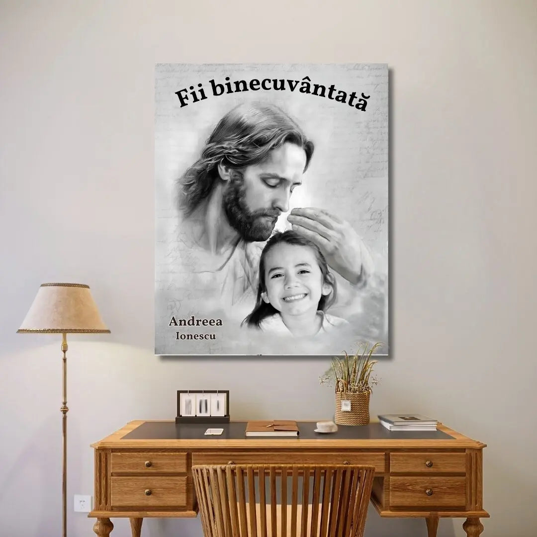 Binecuvântarea lui Isus - Cu Fotografia Ta