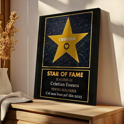 Stea de la Hollywood "Star of Fame" Pentru Cel Mai Bun...