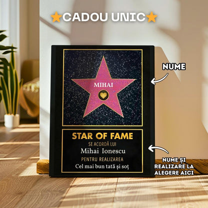 Stea de la Hollywood "Star of Fame" Pentru Cel Mai Bun...