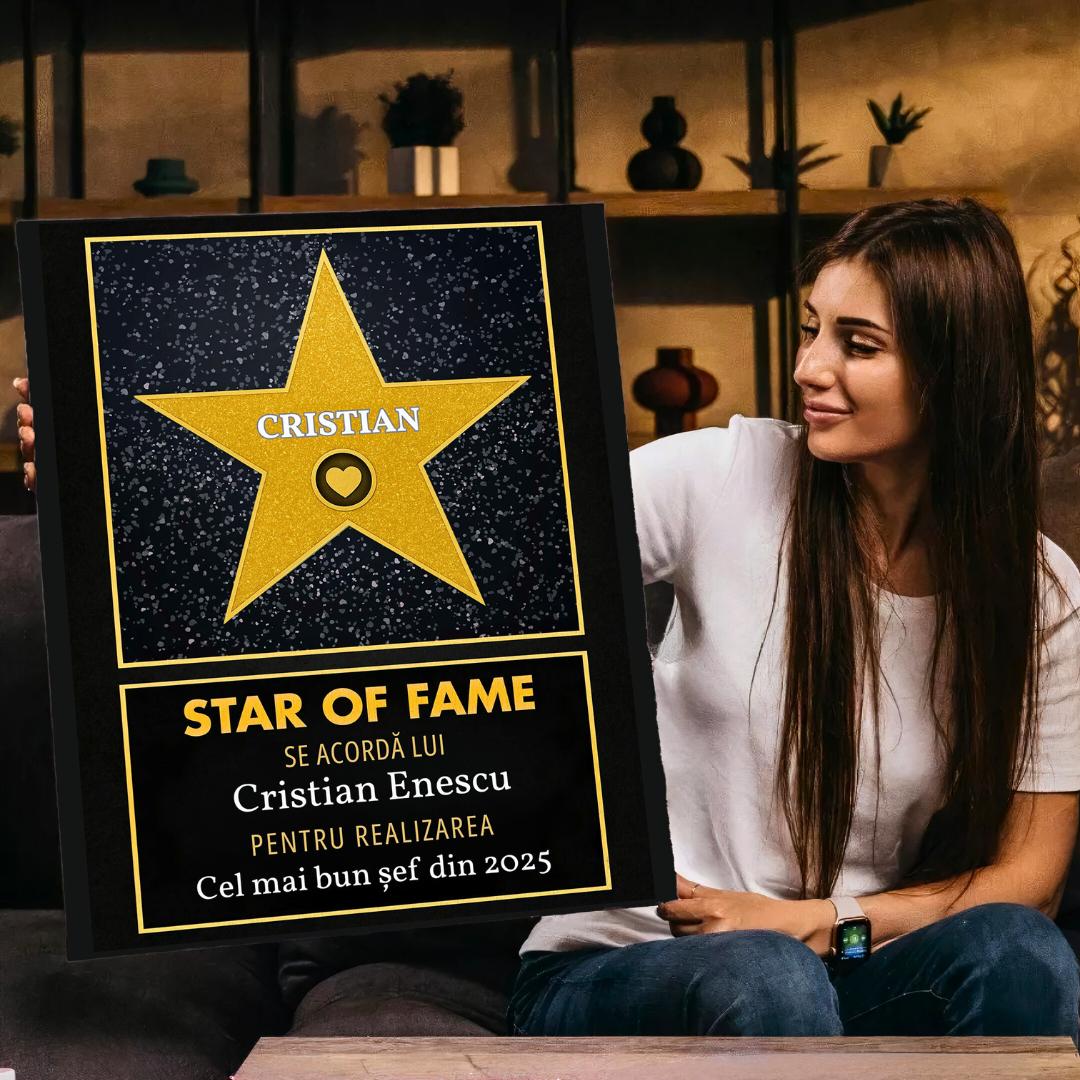 Stea de la Hollywood "Star of Fame" Pentru Cel Mai Bun...