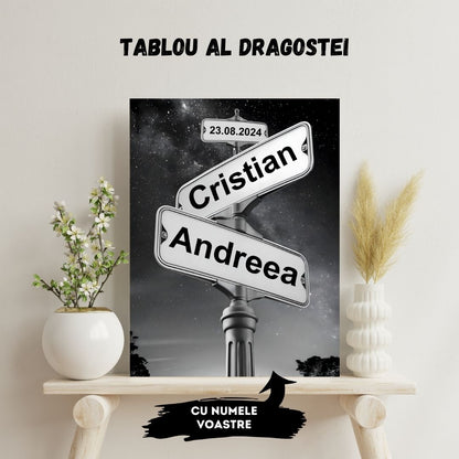 Imagine Personalizată "Dragoste" | Pentru 2 Nume